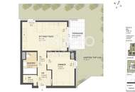 KREMSER WOHNDOMIZIL 2Zi- 52qm- Gartenwohnung, Lift, Tiefgarage, in beliebter Grünruhelage