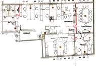 SIEBENBRUNNENGASSE! KLIMATISIERTES 266 m2 Büro oder Kanzlei, 4 Zimmer, weiter teilbar, Teeküche, Nebenräume, Ecke Zentagasse