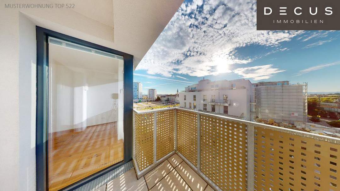 2-ZIMMER | 3. OBERGESCHOSS | LOGGIA &amp; HOFRUHELAGE | BEZUG AB 01.01.2026