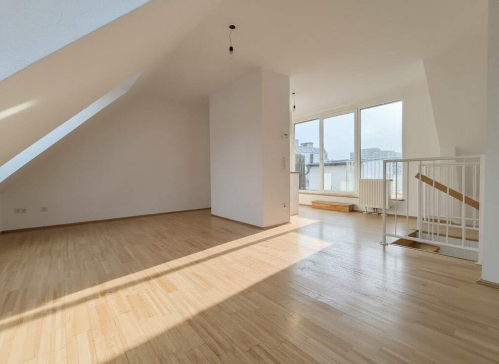 Dachgeschoss Maisonette mit Weitblick - Nahe AKH