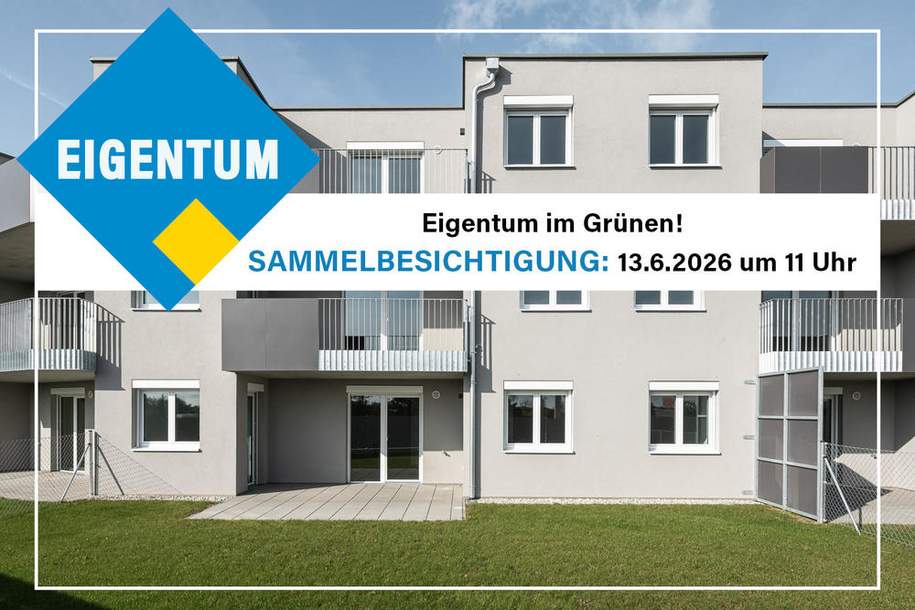 urbanes Wohnen im Grünen, Wohnung-kauf, 278.000,€, 2326 Bruck an der Leitha