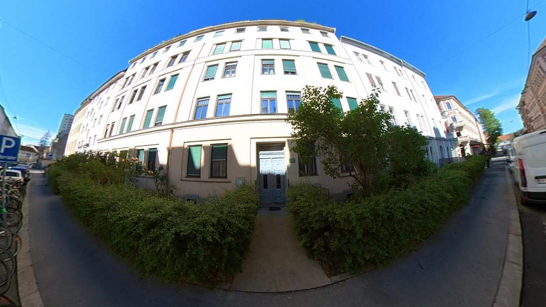 Hübsche, ruhig gelegene Vier-Zimmer-Wohnung nahe Griesplatz