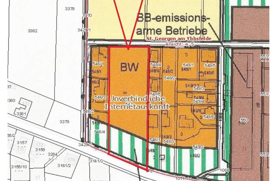 Baugrundstück mit Entwicklungspotenzial, Grund und Boden-kauf, 650.000,€, 3304 Amstetten