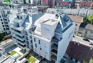 Traumhafte Erstbezugs-Maisonette mit Galerie, großer Terrasse und Weitblick nahe Kagraner Platz! Hochmoderne Ausstattung und Küche inkludiert - JETZT ANFRAGEN
