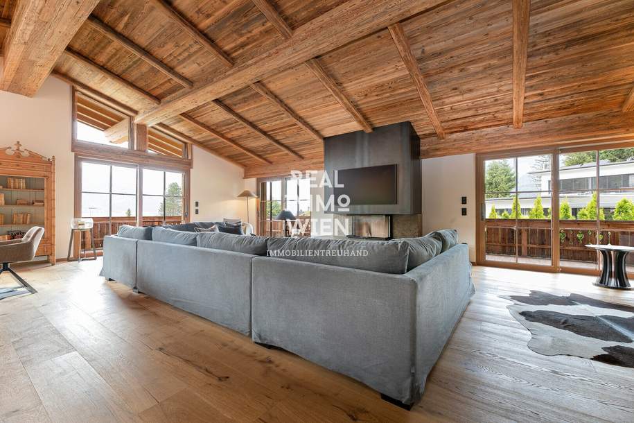 Exklusives Chalet in St. Johann: Luxus, Komfort und Erstbezug!, Haus-kauf, 5.450.000,€, 6380 Kitzbühel