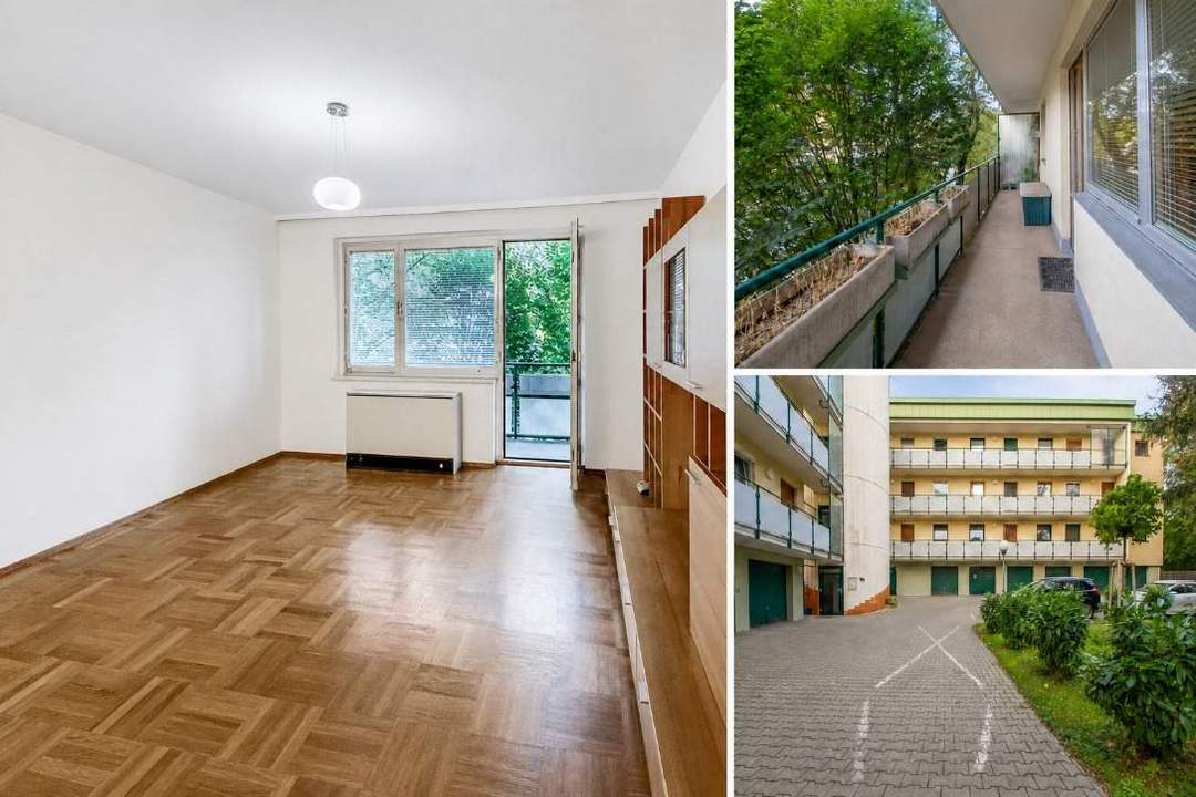 3-Zimmer-Wohnung mit großer Loggia in 2340 Mödling am Übergang zur Vorderbrühl M