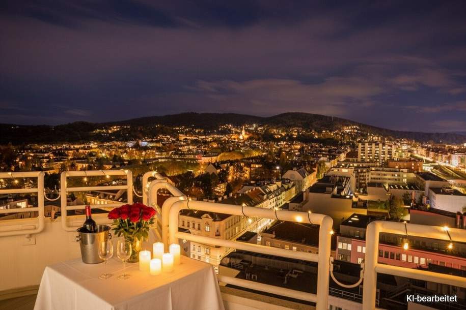 Moderne Maisonette mit Terrasse und Weitblick in Hietzing, Wohnung-kauf, 520.000,€, 1130 Wien 13., Hietzing