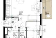 Perfekt konzipierte Wohnung im Innenhof und sonnigem Balkon. Ab 02/2026