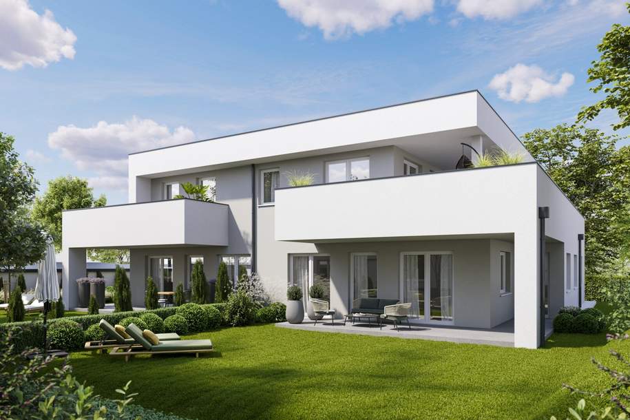 Ihr Traum vom Wohnen mit Dachterrasse, Rohbau bereits fertig, Haus-kauf, 515.000,€, 4533 Linz-Land