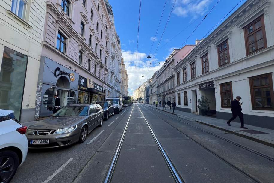 LOKAL mit Auslagefront – Sichtbarkeit garantiert - 1070 WIEN, Gewerbeobjekt-miete, 2.270,52,€, 1070 Wien 7., Neubau