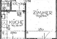 Ruhige, helle Einzimmerwohnung im 4.OG, perfekte Infrastruktur &amp; öffentliche Anbindung, 17 Min zum Stephansplatz