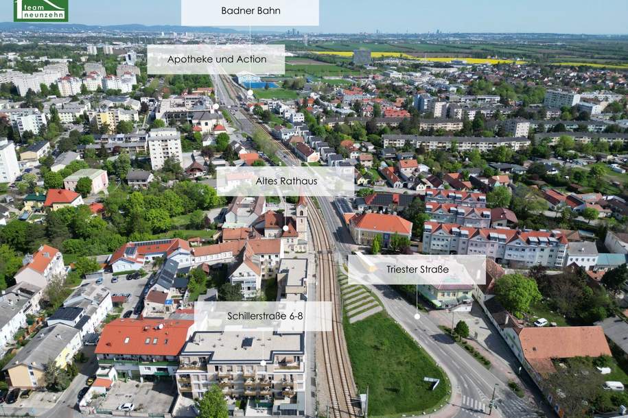 Moderne Wohnqualität im Herzen von Wiener Neudorf – jetzt einziehen &amp; wohlfühlen! - JETZT ZUSCHLAGEN, Wohnung-miete, 1.251,47,€, 2351 Mödling