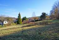 Baugrundstück mit Ausblick in zentraler Ruhelage in Pressbaum