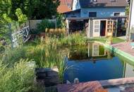 "Bereit für den Sommer im eigenen Haus mit Schwimmteich?"