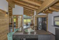 Exklusives Chalet mit Pool unmittelbar am Golfplatz