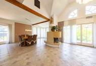 Mediterranes Wohngefühl im Weinviertel – Traumhaus mit Naturpool &amp; Weitblick