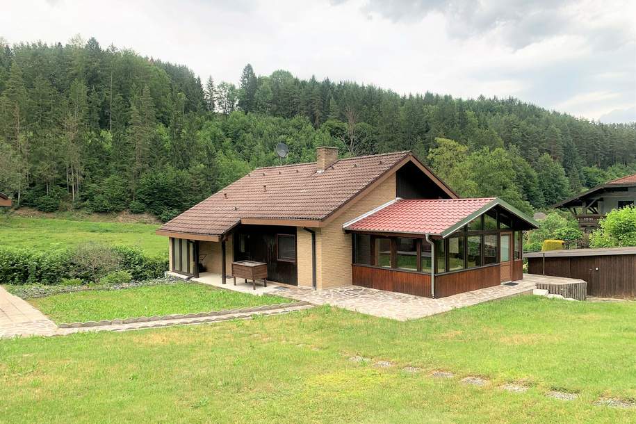 Haben Sie genug von der Stadt? Wohnen, wo die Ruhe zuhause ist - idyllischen Einfamilienhaus am Waldrand!, Haus-kauf, 275.000,€, 2831 Neunkirchen