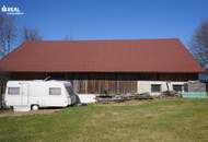 Großes Wohnhaus, großer Garten, große Maschinenhalle