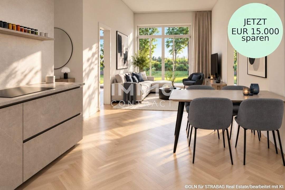 Attraktive Dreizimmer-Wohnung mit viel Sonne & Freiraum - NEW