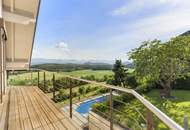 Exklusives Wohnhaus mit Panoramablick, Pool & Home-Spa am Magdalensberg