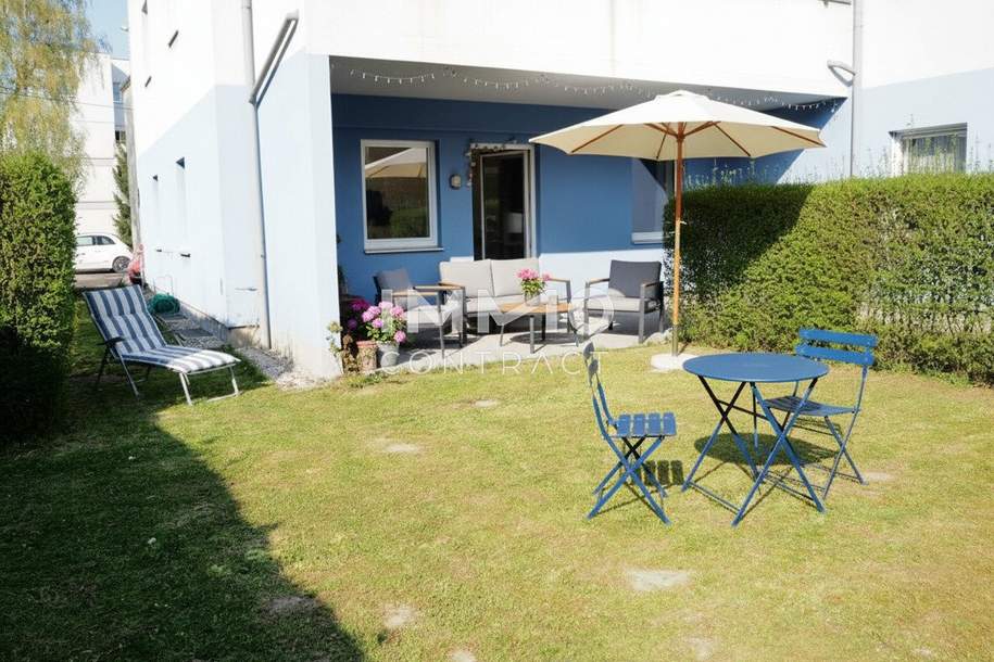 Sonnige 3-Zimmer Garten-Wohnung in der Sophiengutstraße 31 / Froschberg, Wohnung-miete, 1.396,95,€, 4020 Linz(Stadt)