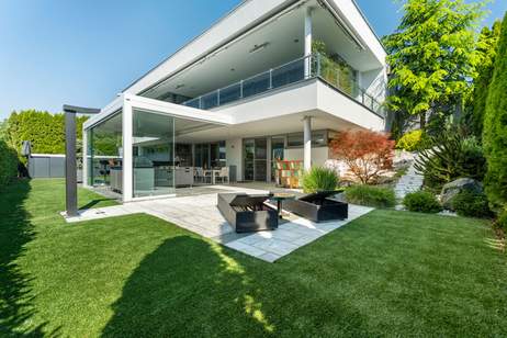 Architektenvilla mit Seeblick, Haus-kauf, 1.790.000,€, 9201 Klagenfurt Land