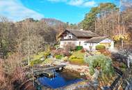 Zauberhaftes Landhaus mit Grünlandanteil, Schwimmbiotop und Panoramablick in Südlage