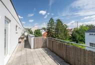 Perfekt angelegter ruhiger 2 Zimmer Dachgeschoß Traum mit 25 m2 Dachterrasse