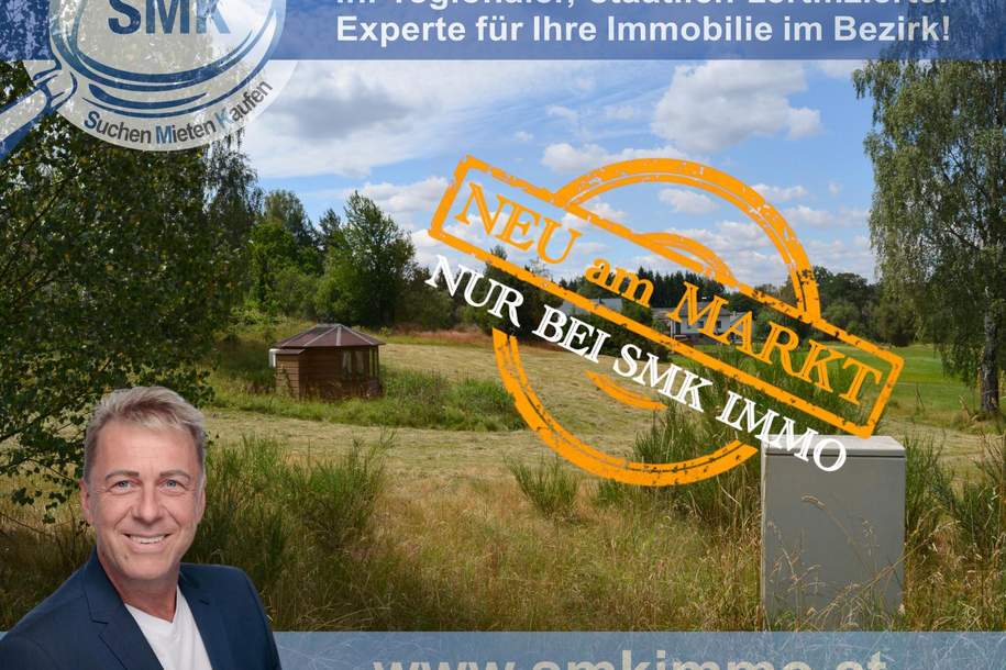 Weitläufiges Baugrundstück in Amaliendorf – Ruhe und Natur!, Grund und Boden-kauf, 85.000,€, 3872 Gmünd