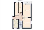 Zentrale schöne Wohnung mit 2-3 Schlafzimmer und Loggia in in ruhiger Wohngegend in Spittal