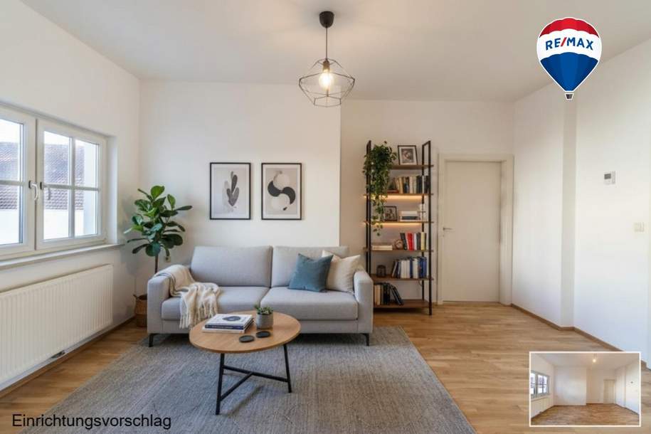 Die Gelegenheit! Großzügige, zentrale Wohnung zu kaufen!, Wohnung-kauf, 159.000,€, 4193 Urfahr-Umgebung