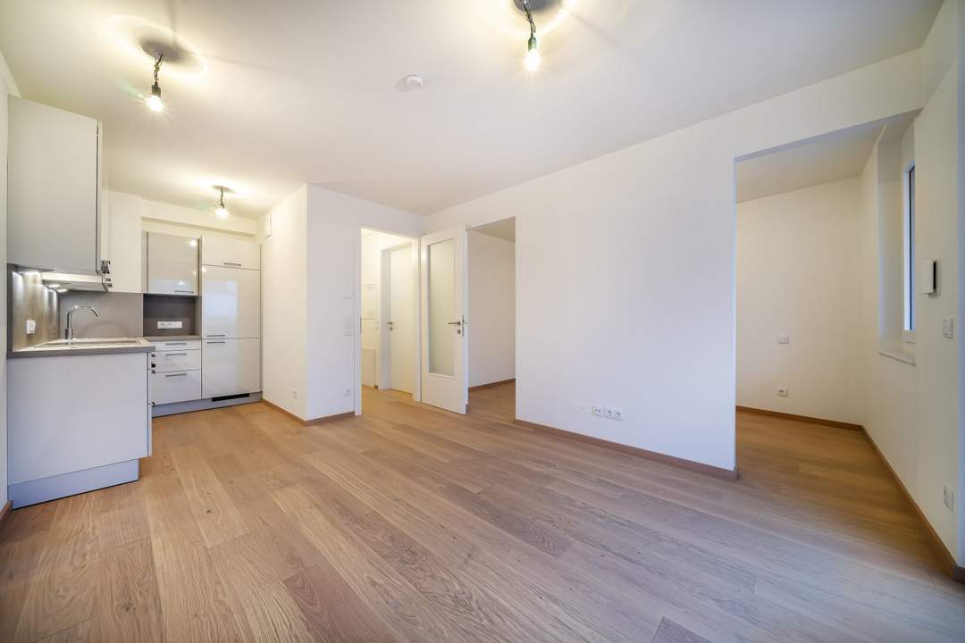 **Erstbezug - Hofseite** Neubauwohnung mit Balkon in sehr guter Lage!