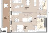 20. Etage | 3 Zimmer Erstbezug | 19 m² Loggia | Pool, Fitness & Spa