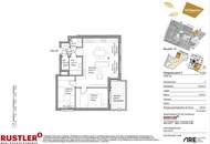 Helle 3-Zimmer-Wohnung mit schönem Ausblick - Geräumiges Wohnzimmer