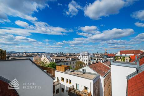 Erstbezug 4-Zimmer Wohnung mit Terrasse im DG, Nähe Wiedner Hauptstraße, Wohnung-kauf, 1.090.000,€, 1040 Wien 4., Wieden
