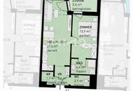 Wohnen in Aspern - 2-Zi Wohnung 46m² mit Balkon, Garten, Tiefgarage &amp; U-Bahn Nähe in 1220 Wien!