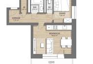 Ab 15. Oktober verfügbar !Toll aufgeteiltes, gemütliches 38 m2 Mietappartment (1.5 Zimmer) mit Loggia in St. Pölten
