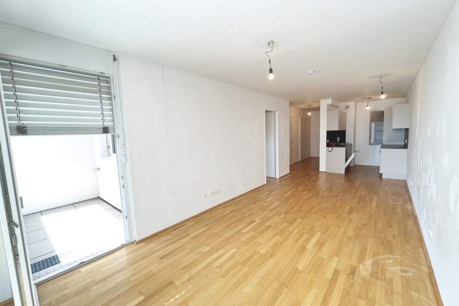 Q11 Leben in Simmering - Lichtdurchflutete Loggiawohnung mit 2 Zimmern und Deckenkühlung!, Wohnung-miete, 1.225,64,€, 1110 Wien 11., Simmering