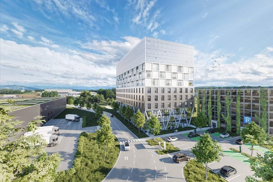 Business Village Styria | Halle D/A | Lieboch bei Graz - Moderne Gewerbeeinheit mit 324 m² zum Kauf – Eigentum mit Zukunftsperspektive, Gewerbeobjekt-kauf, 816.480,€, 8501 Graz-Umgebung
