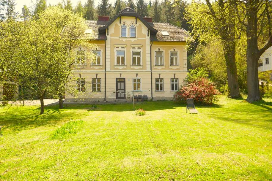 Wunderschönes Grundstück mit kleinem Zinshaus im Ortskern von Weissenbach an der Triesting!, Gewerbeobjekt-kauf, 1.100.000,€, 2564 Baden