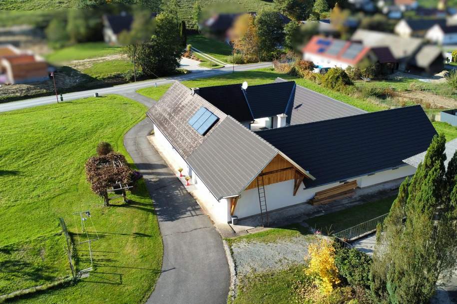 Gepflegter Vierkanthof mit Nebengebäude und eigenem Wald im idyllischen Südburgenland., Haus-kauf, 350.000,€, 8385 Jennersdorf