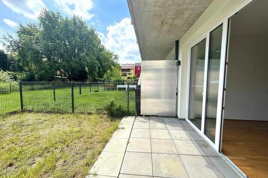 ++GARTENWOHNUNG++ Helle 1-Zimmer-Wohnung inkl. TG-PP, in Graz-Eggenberg, Wohnung-miete, 676,56,€, 8020 Graz(Stadt)