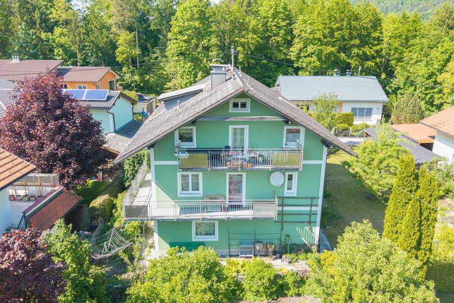 RUHIGE LAGE am Ortsrand mit schönen Ausblicken in die Almtaler Natur - Platz für JUNG und ALT !, Haus-kauf, 393.000,€, 4645 Gmunden