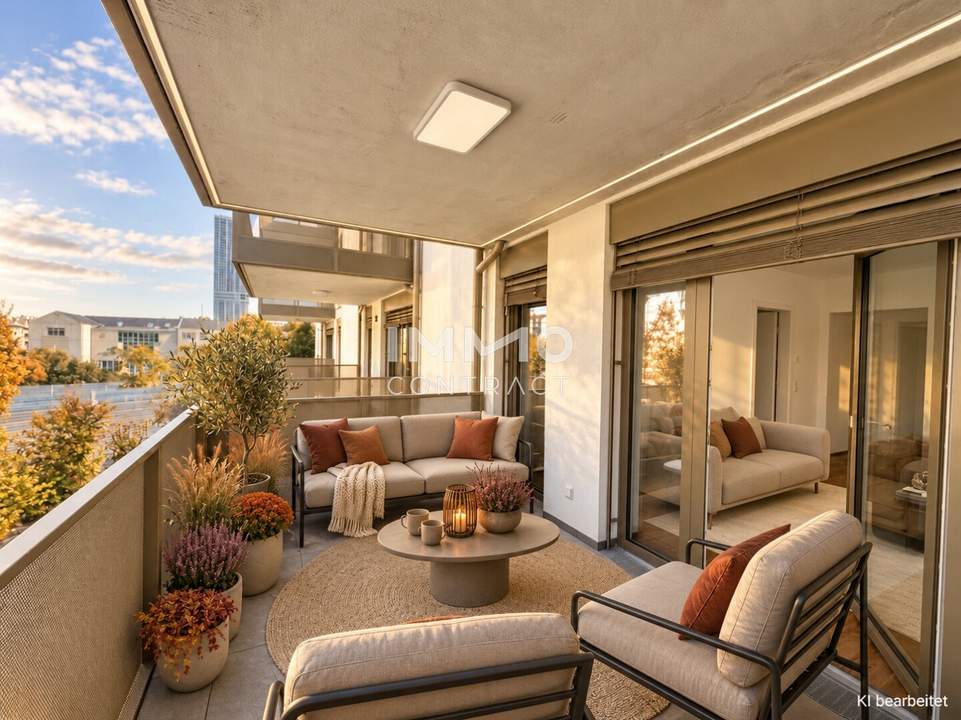 Provisionsfreie 2-Zimmer-Eckwohnung mit Balkon – nahe Alte Donau &amp; U1!