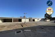 Vielseitiges Gewerbeobjekt mit 320m² Büros, 400m² Hallen/Garagen &amp; 750m² Lagerplatz