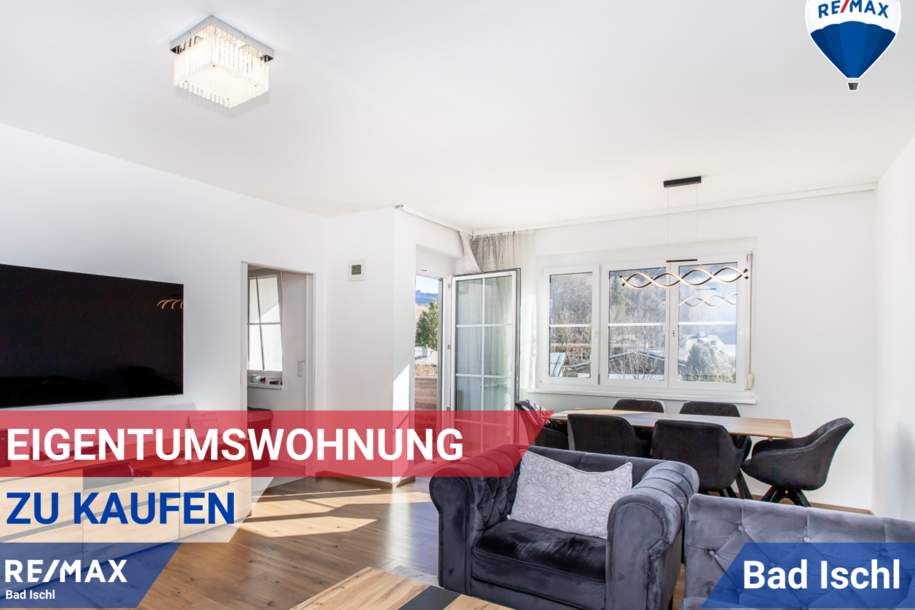 Modern sanierte 3-Zimmer-Eigentumswohnung mit sonniger Loggia und Flussblick, Wohnung-kauf, 299.000,€, 4820 Gmunden