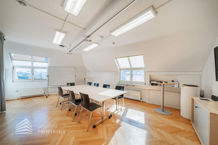 Erstbezug! Renoviertes 6-Zimmer Büro in Toplage, Gewerbeobjekt-miete, 4.842,92,€, 1010 Wien 1., Innere Stadt