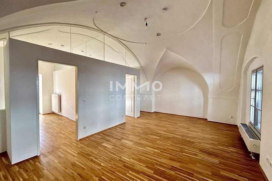 4-ZIMMER TERRASSEN-MIETWOHNUNG IM ALTBAUSTIL in Langenlois, Wohnung-miete, 1.384,15,€, 3550 Krems(Land)