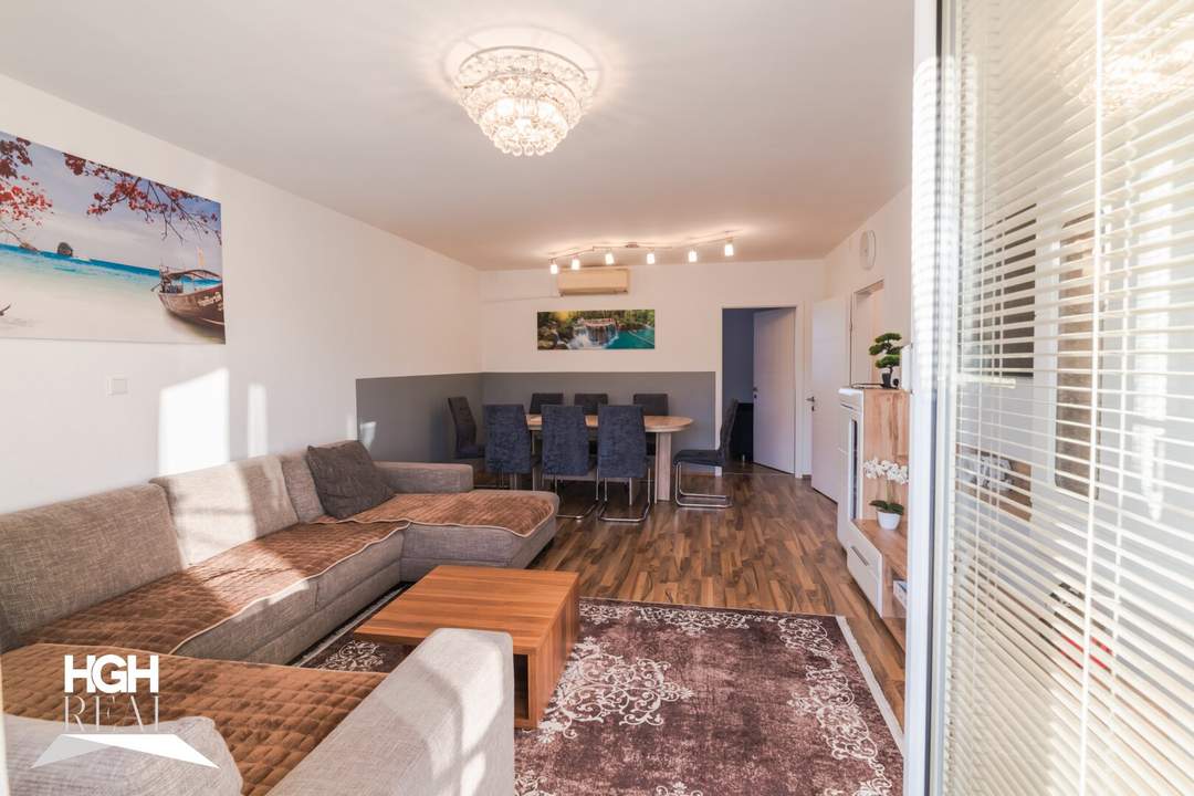 1100 Wien Barrierefreies, helles 4-Zimmer Penthouse mit 2 Terrassen, Ausblick und Klimaanlage