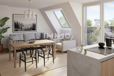 2 Terrassen im Dachgeschoß - Moderne 3-Zimmer-Wohnung provisionsfrei, Wohnung-kauf, 315.500,€, 1100 Wien 10., Favoriten